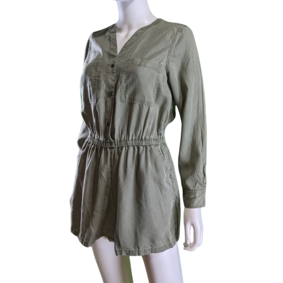 Old Navy Long Sleeve Romper Green S - Picture 6 of 10